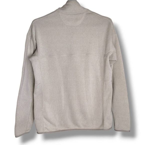 Patagonia Women's Natural Pullover Sweater 1/4 Snap Neck LS - Picture 2 of 10